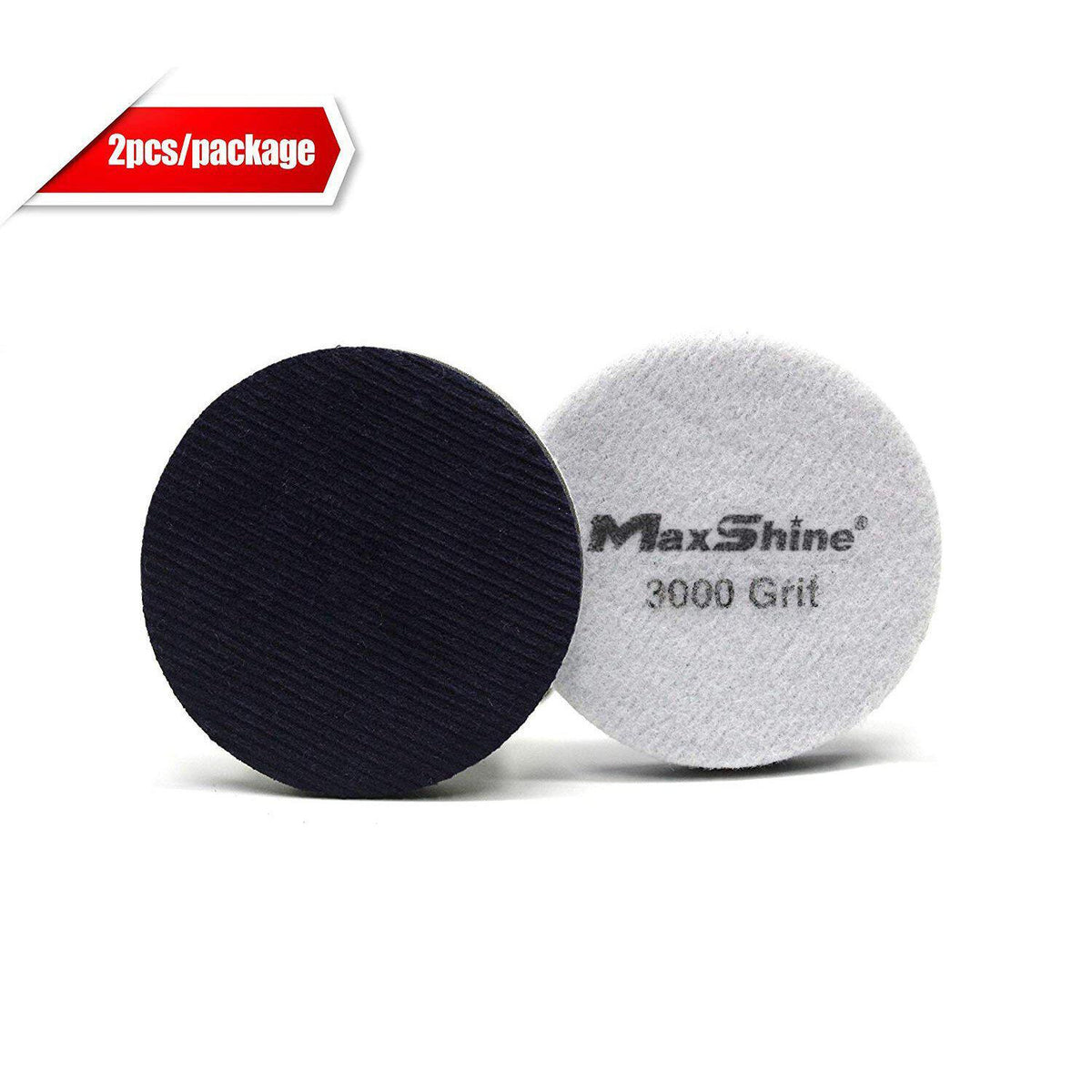 Maxshine 3&quot;/5&quot; Orange Peel Pad 3000 Grit Purple Velvet - 2pcs/pack-Polishing Pads-Maxshine-Detailing Shed