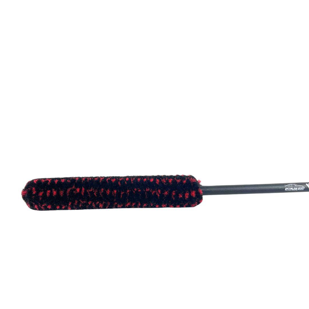 Wheel Woolies® Detail Brush 18&quot; Large/Medium/Small Red/Black Premium Grade Made in USA-Wheel Brush-Braun Automotive-Detailing Shed