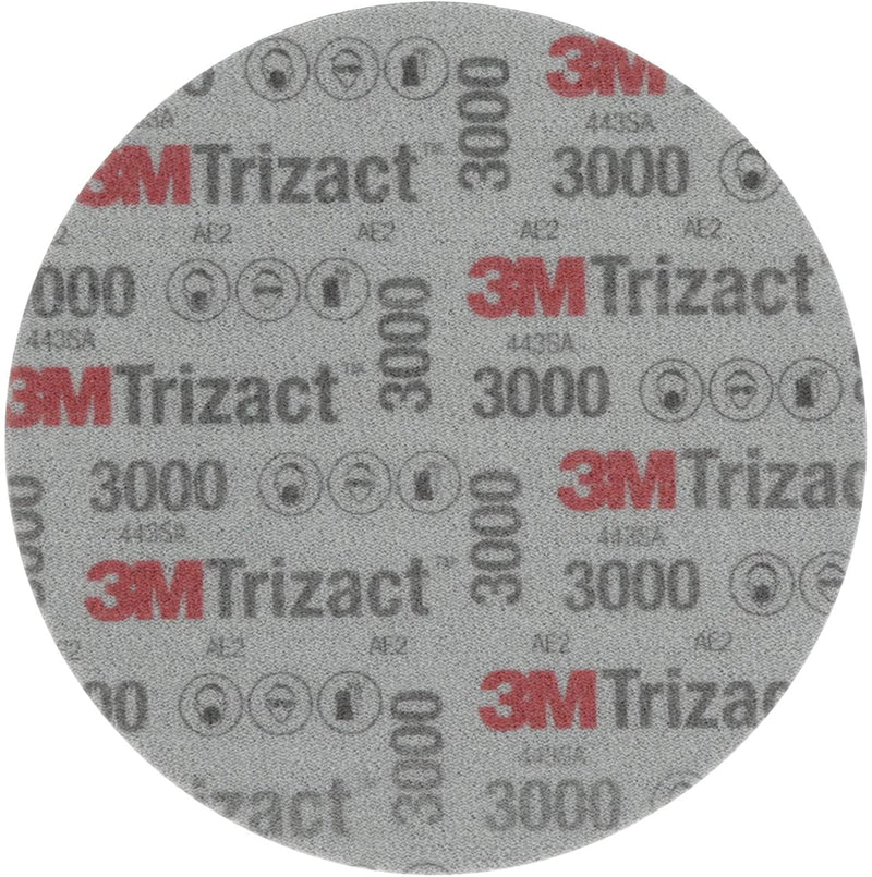 3M Trizact Hookit Foam Disc Sponge P3000 Grit (3/5 Inch)-Sanding disc-3M-Detailing Shed