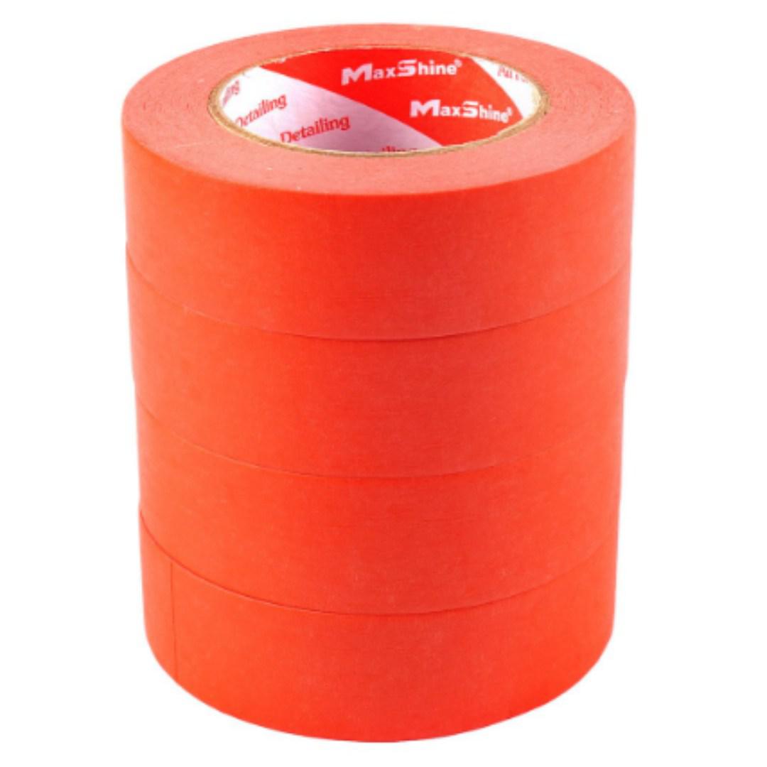 MAXSHINE Automotive Masking Tape-Masking Tape-Maxshine-4 Rolls/Pack18mm x 50M-Detailing Shed