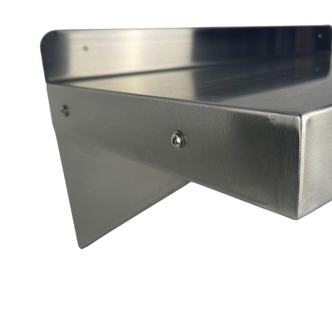 DS Stainless Steel Wall Shelve (Heavy Duty 1.2mm thick 304 stainless steel)-Wall Mount Shelve-DS Pro Series-1 x W600mm x D300mm x H255-Detailing Shed