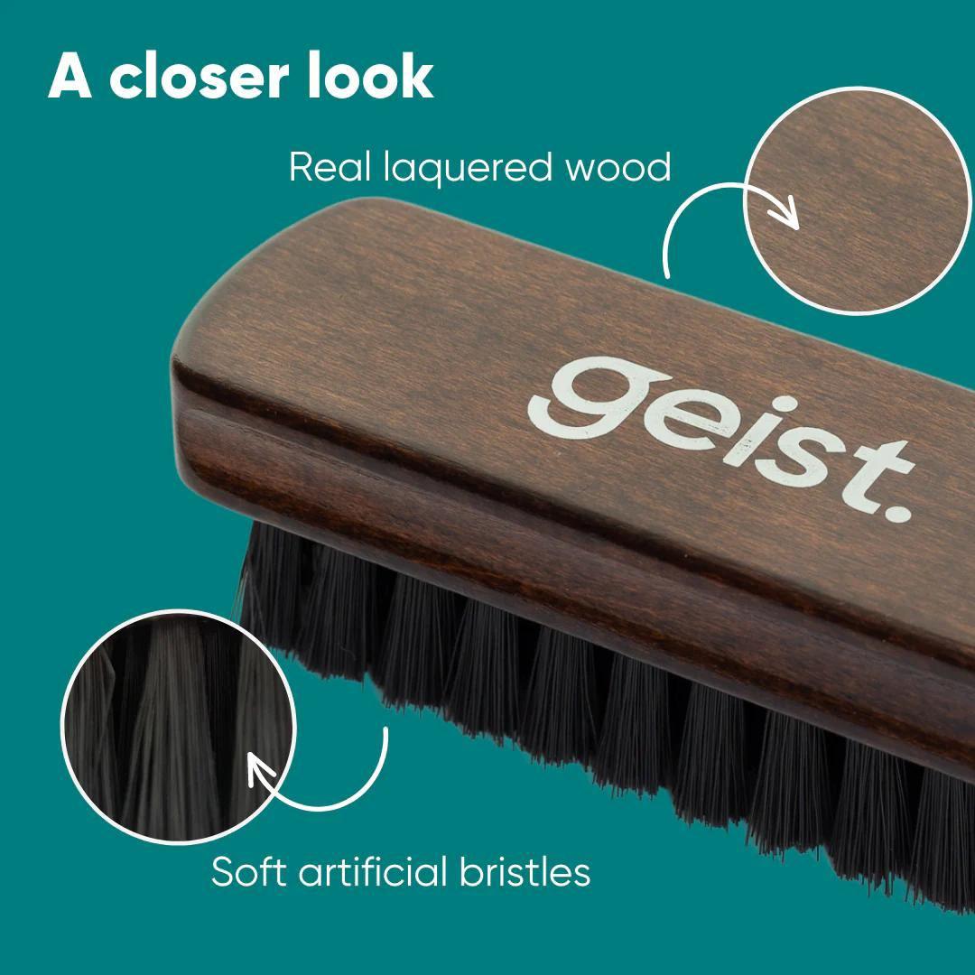 Geist Leather &amp; Textile Cleaning Brush (Available in a Medium or Large size)-Leather Coating-Geist-Detailing Shed