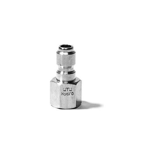 MTM STAINLESS STEEL QC PLUG 1/4&quot; FPT-Pressure washer Parts-MTM Hydro-QC PLUG 1/4&quot; FPT-Detailing Shed