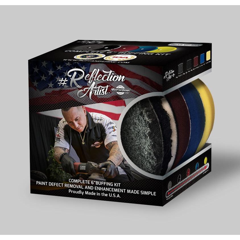 Buff and Shine Reflection Artist Pad bundle 5 or 6 Inch Bundles-POLISHING PAD-Buff and Shine-Detailing Shed