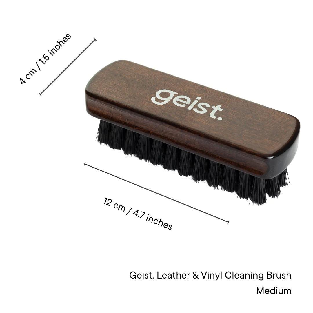 Geist Leather &amp; Textile Cleaning Brush (Available in a Medium or Large size)-Leather Coating-Geist-Medium-Detailing Shed