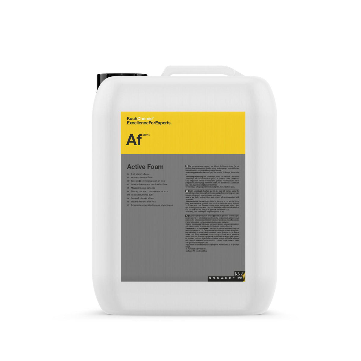 Koch Chemie Active Foam AF – Mild Alkaline Pre-Wash 10L-Shampoo-Koch-Chemie-10L-Detailing Shed