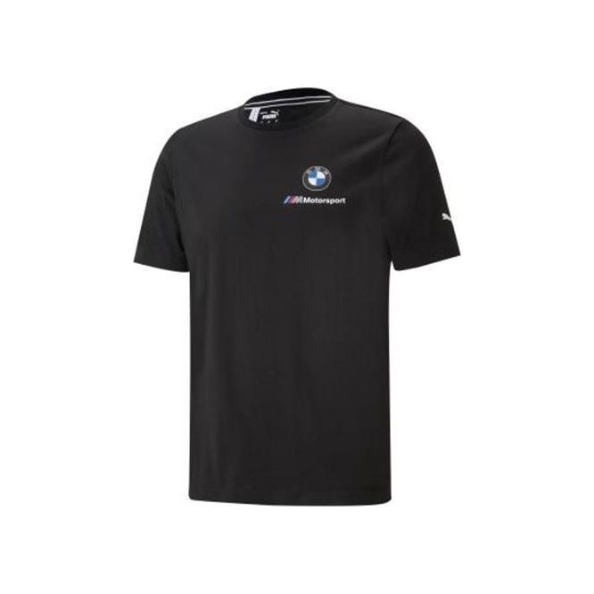 BMW M MOTORSPORT ESSENTIALS MENS SMALL LOGO T-SHIRT-T-Shirt-BMW-Detailing Shed