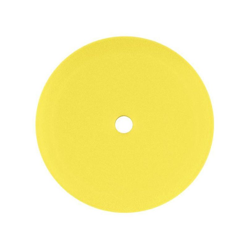 Buff and Shine 7&quot;Inch Yellow Cutting/Polishing Pad (9&quot; Inch contoured)-Wool Polish Pad-Buff and Shine-7 Inch Foam Pad-Detailing Shed