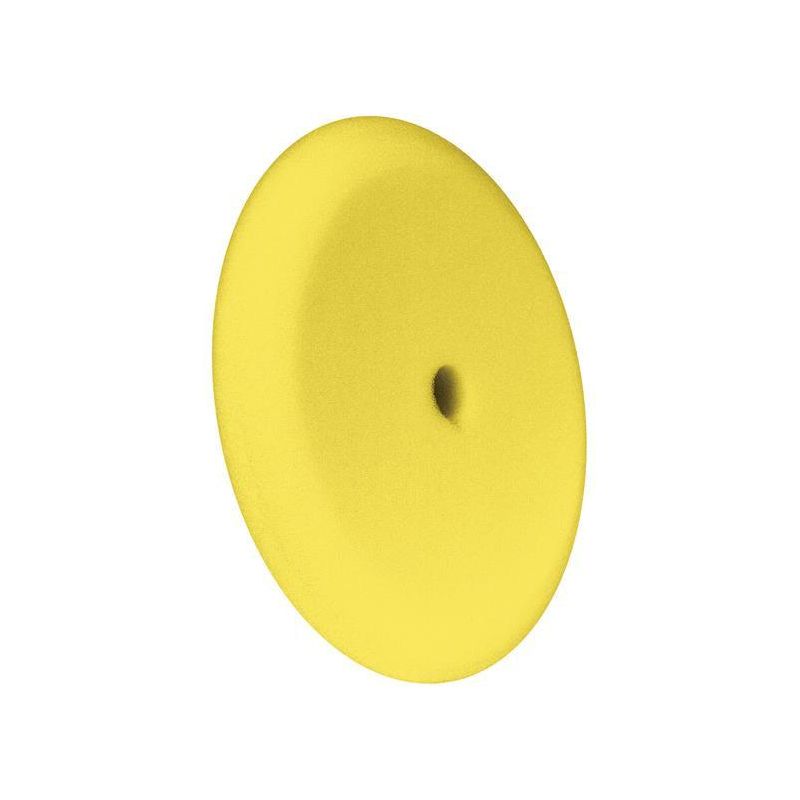 Buff and Shine 7&quot;Inch Yellow Cutting/Polishing Pad (9&quot; Inch contoured)-Wool Polish Pad-Buff and Shine-7 Inch Foam Pad-Detailing Shed