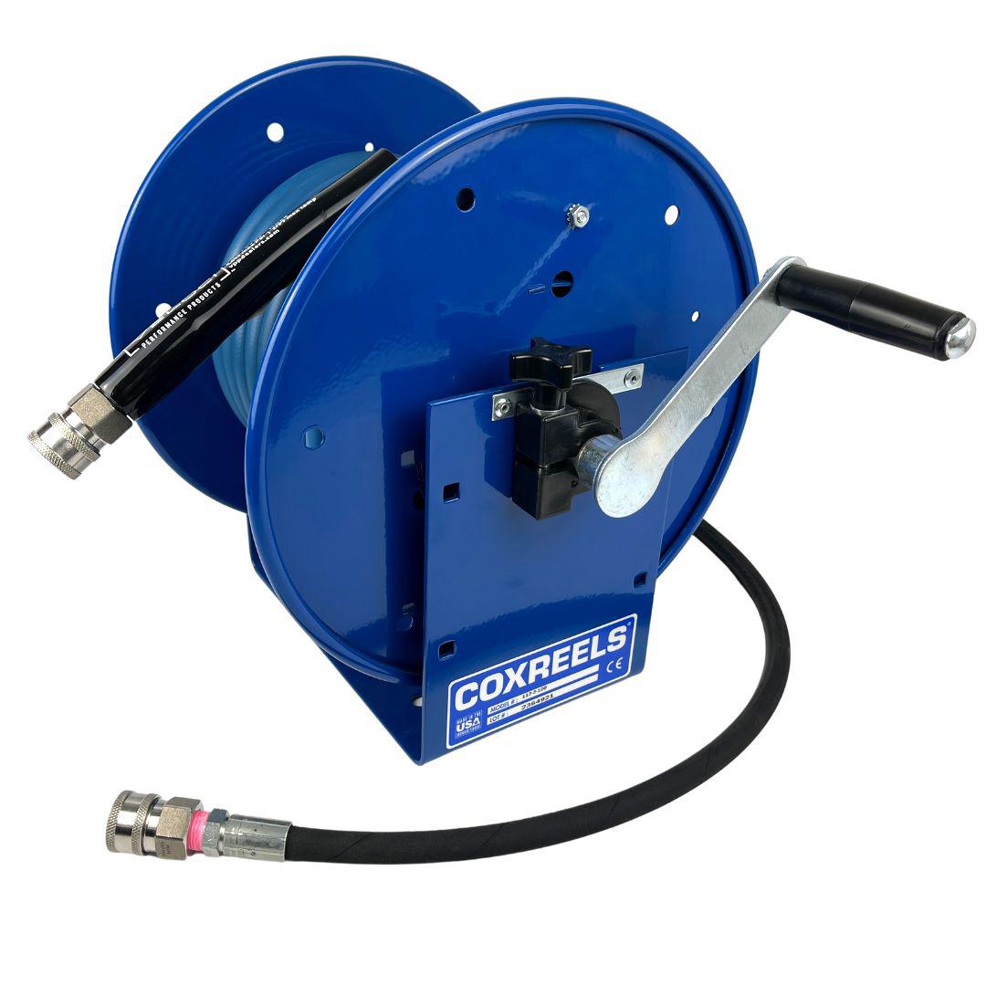 Coxreels Hose Reel wall mount Package for your Pressurewasher-HOSE REELS-Coxreels - USA-Coxreels HOSE REELS + 3feet Whip Line + 15M Hose-Detailing Shed