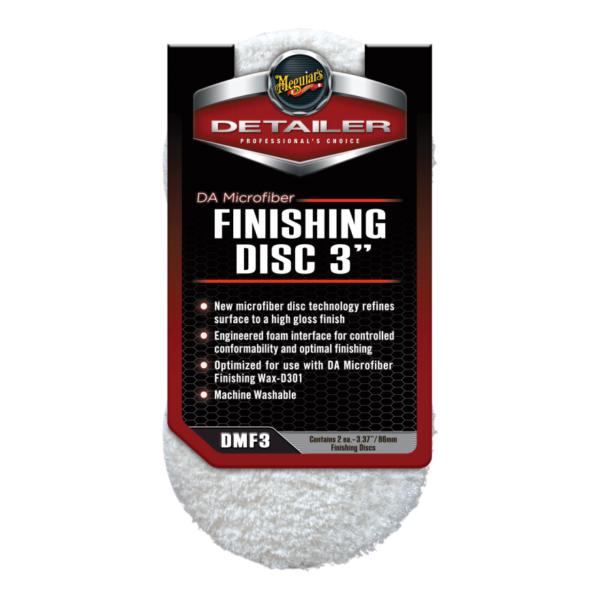 Meguiars DMF3/5/6 DA Microfiber Finishing Pads (3/5/6 Inch) (TWIN PACK)-Finishing Pad-Meguiar&#39;s-3 Inch (Twin Pack)-Detailing Shed