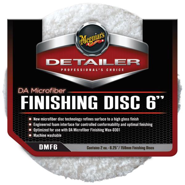 Meguiars DMF3/5/6 DA Microfiber Finishing Pads (3/5/6 Inch) (TWIN PACK)-Finishing Pad-Meguiar&#39;s-6 Inch (Twin Pack)-Detailing Shed