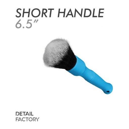 DETAIL FACTORY SOFT DETAILING BRUSHES Long Handle (24cm)-Brush-The Rag Company-Short Handle (16.5)-Blue-Detailing Shed