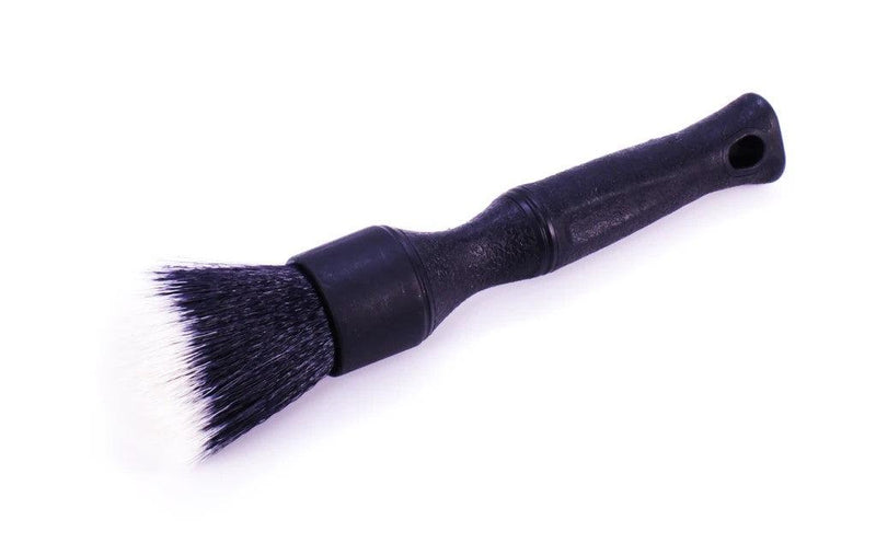 Detail Factory Ultra-Soft TriGrip Detailing Brush Short Handle 16.5cm (Red/Black)-Brush-Detail Factory-Black-Detailing Shed