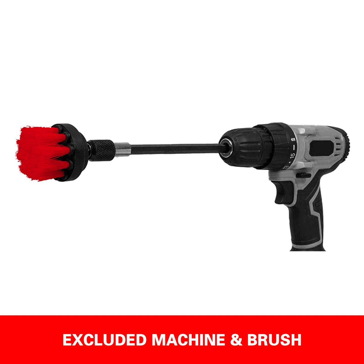 Maxshine Drill Brush Extension-Backing Plate-Maxshine-Drill Bit Extension-Detailing Shed