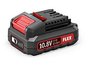 Flex Li-Ion Rechargeable Battery Pack 10.8V AP 10.8/2.5 - 418.048-Battery-FLEX Polishers - Germany-Detailing Shed