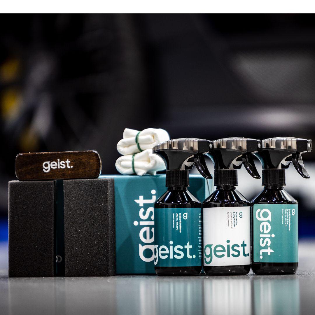 Geist 3 Plus Care Kit for Leather &amp; Vinyl (Older than 3 years)-Leather Coating-Geist-3 Plus Care Kit-Detailing Shed