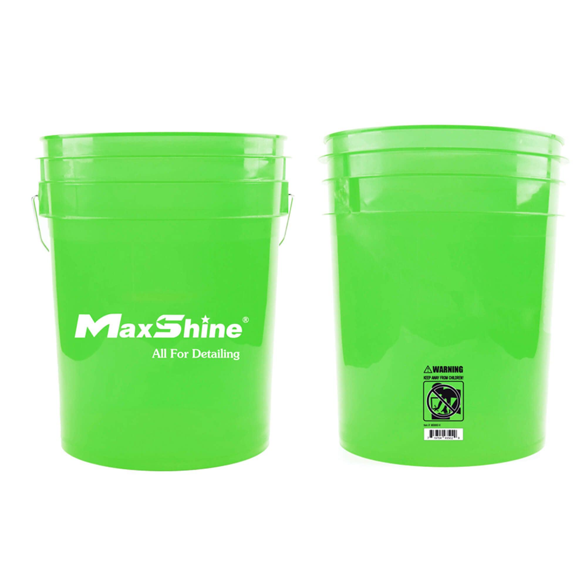 Maxshine Colour Detailing Bucket 20L (Red/Blue/Green/Smoke)-Wash Buckets-Maxshine-Detailing Shed