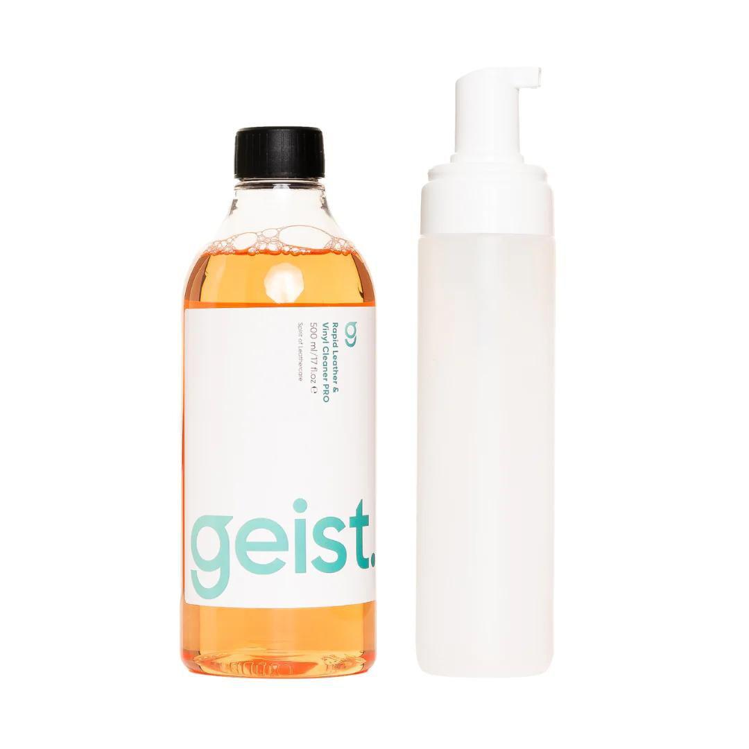 Geist Rapid Leather &amp; Vinyl Cleaner PRO Strong 500 ml / 16.75 fl.oz with foam bottle-Leather Cleaner-Geist-500ml-Detailing Shed