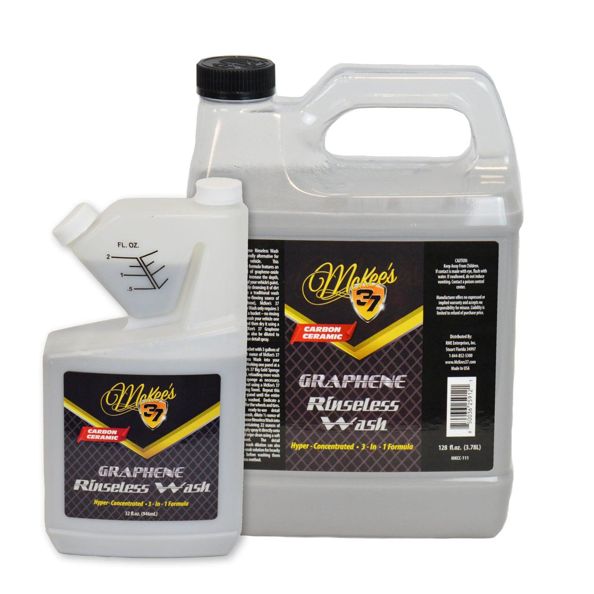 McKee’s 37 Graphene Rinseless Wash (946ml/3.8L)-Rinseless Wash-McKee&#39;s-Detailing Shed