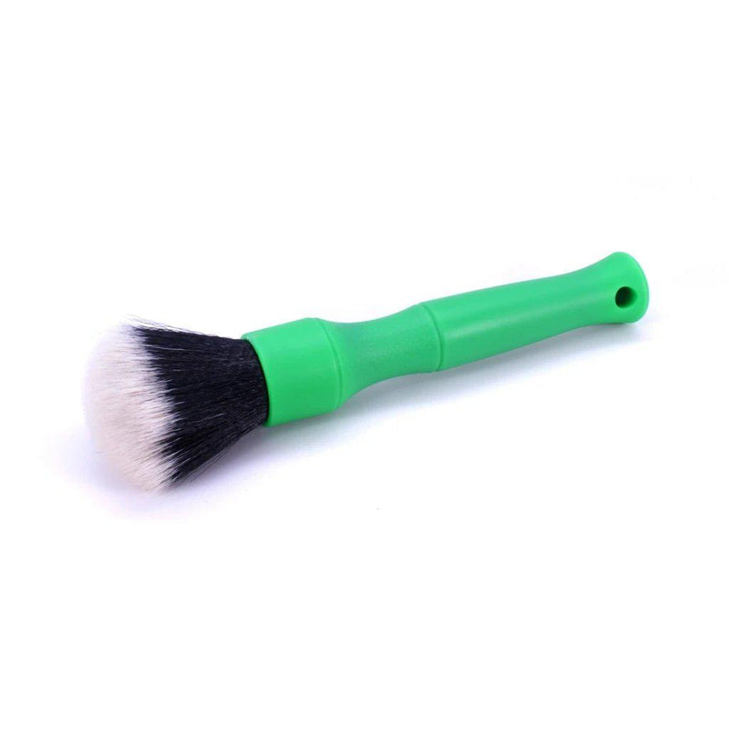 DETAIL FACTORY Ultra-Soft Detailing Brush Short Handle (Grey/Red/Black)( 16.5cm)-Brush-Detail Factory-Green-Detailing Shed