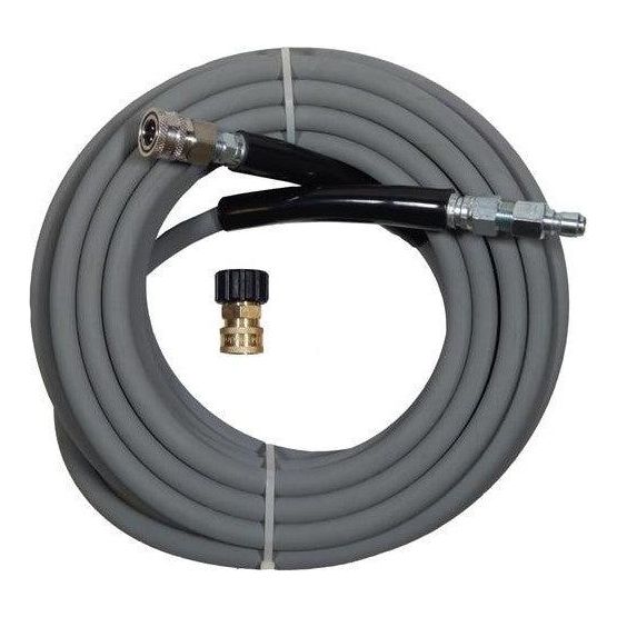 MTM HYDRO GRAY 4,000 PSI NON MARK KOBRAJET HOSE 15m 23m 30m lengths-Pressure Washer Hose-MTM Hydro-Detailing Shed