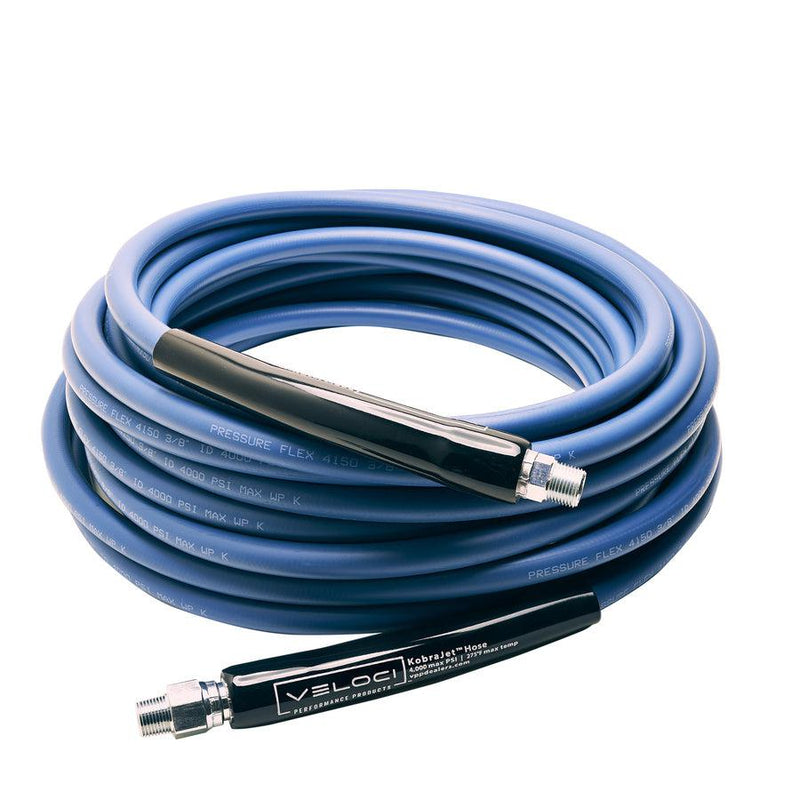 MTM HYDRO KOBRAJET SMOOTH BLUE 4,000 PSI NON MARK HOSE 15m 23m or 30m-Pressure Washer Hose-MTM Hydro-15 Metres Blue Non-Marking-Detailing Shed
