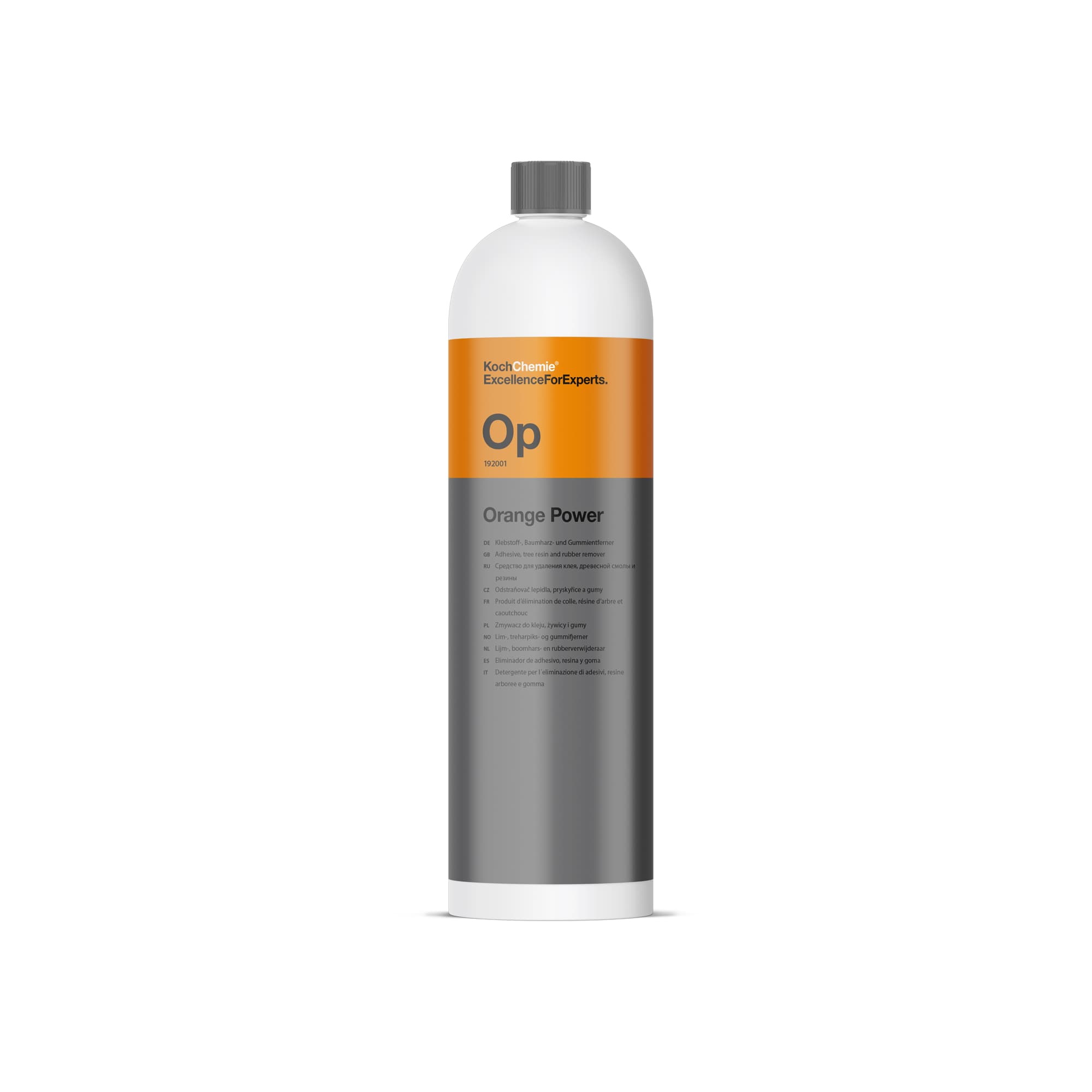 Koch Chemie Orange Power OP Adhesive, Tree Resin & Rubber Remover (1L)-TAR Remover-Koch-Chemie-1L-Detailing Shed