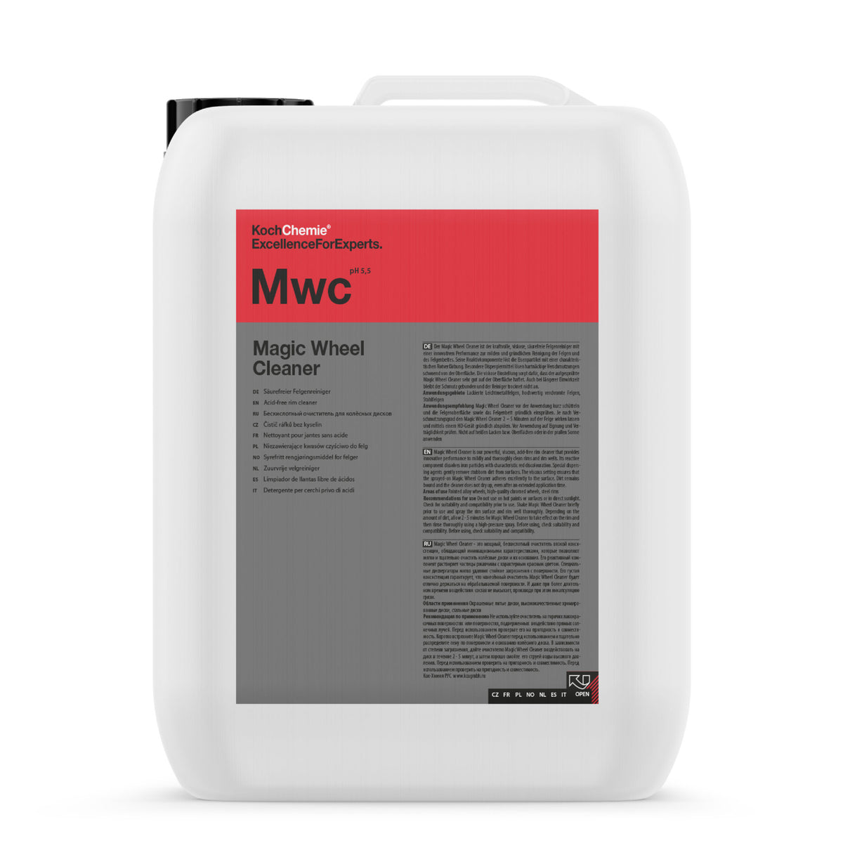 Koch Chemie Magic Wheel Cleaner Mwc – Acid-Free Rim Cleaner 500ml/10L-Wheel Cleaner-Koch-Chemie-10L-Detailing Shed