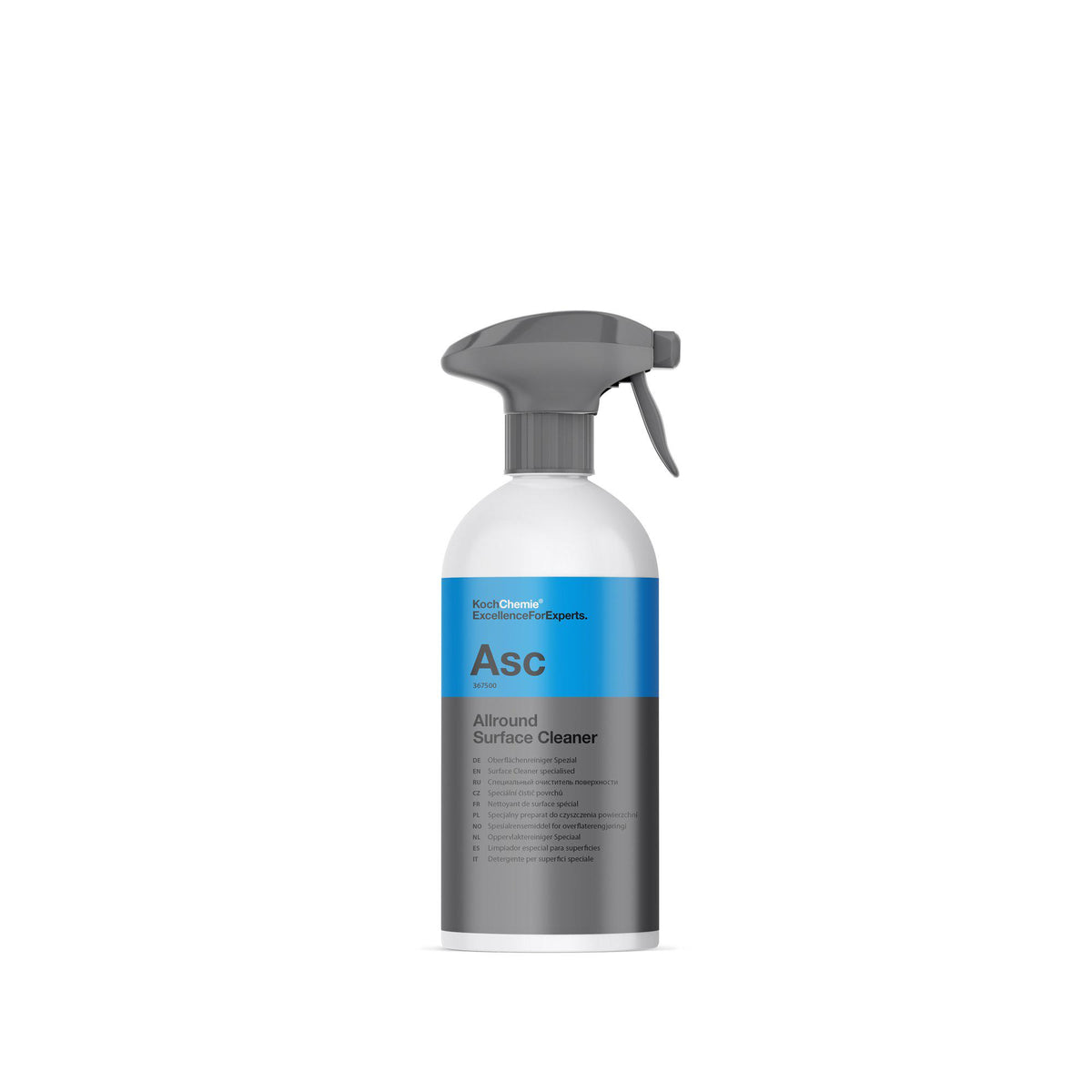 Koch Chemie Allround Surface Cleaner ASC (500ml/10L)-APC-Koch-Chemie-500ml-Detailing Shed