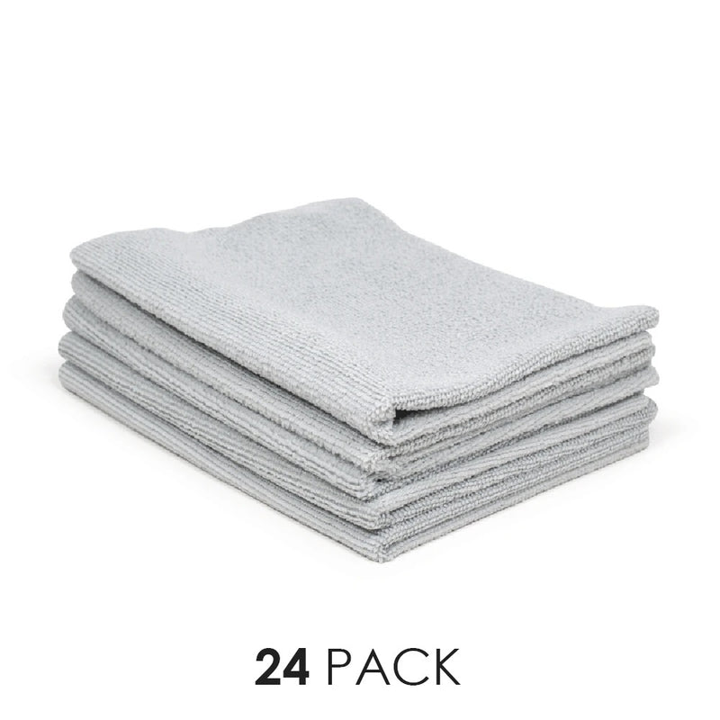 The Rag Company Light Grey Edgeless All-Purpose Utility Towel 24-Pack-All-Purpose Microfiber-The Rag Company-24 Pack-Light Grey-Detailing Shed