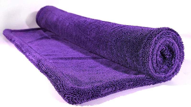 MAXSHINE Purple Duo Twisted Loop Drying Towel 60x50cm or 60x90cm 1200GSM-Drying Towel-Maxshine-Detailing Shed