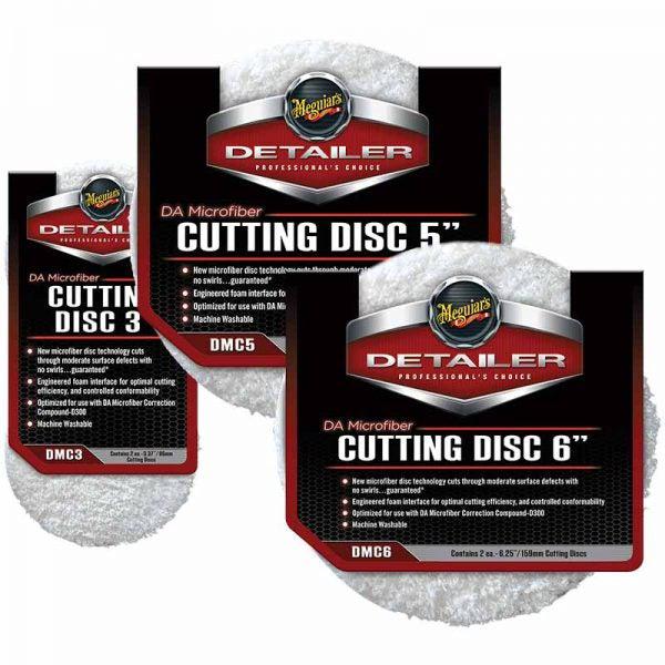 Meguiars DMC DA Microfiber Cutting Pads (3/5/6 Inch) DMC (TWIN PACK)-Heavy Cutting Pad-Meguiar&#39;s-Detailing Shed