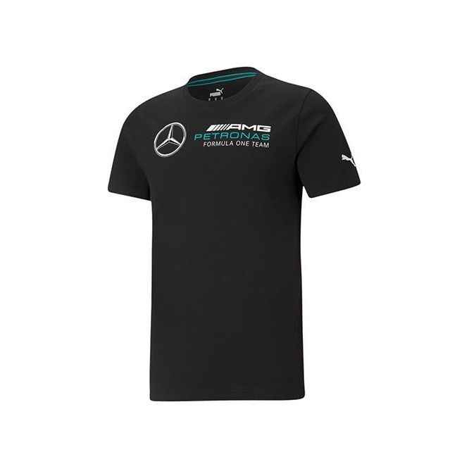 MERCEDES F1 LOGO TSHIRT BLACK-T-Shirt-MERCEDES-M-Detailing Shed