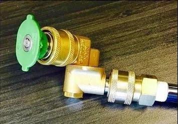 MTM Hydro Pivoting 1/4" QC Nozzle Holder-Quick connect-MTM Hydro-Pivoting 1/4" QC Nozzle Holder-Detailing Shed