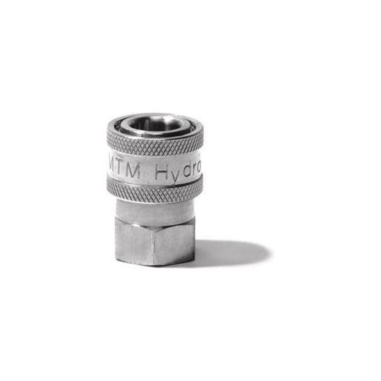 MTM STAINLESS STEEL QC SOCKET 3/8FPT-Pressure washer Parts-MTM Hydro-STAINLESS STEEL QC SOCKET 3/8FPT-Detailing Shed