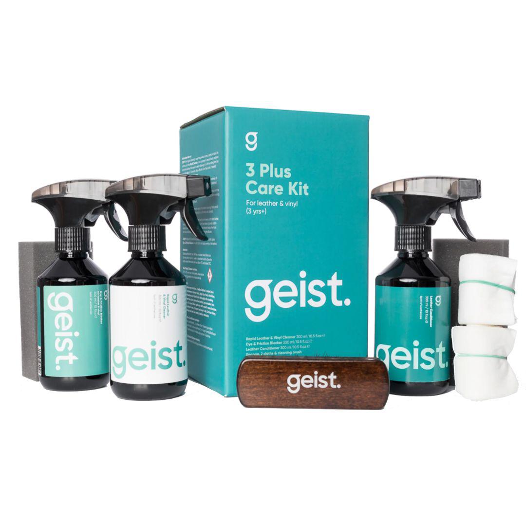 Geist 3 Plus Care Kit for Leather &amp; Vinyl (Older than 3 years)-Leather Coating-Geist-3 Plus Care Kit-Detailing Shed