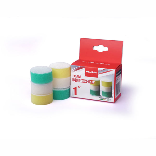 Maxshine 1" Foam Polishing Pad Kit 6pcs/pack-Maxshine-Detailing Shed
