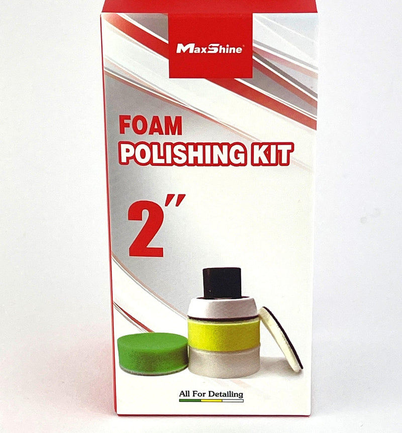 Maxshine 2" Foam Polishing Kit with M14 BackingPlate-Maxshine-Detailing Shed
