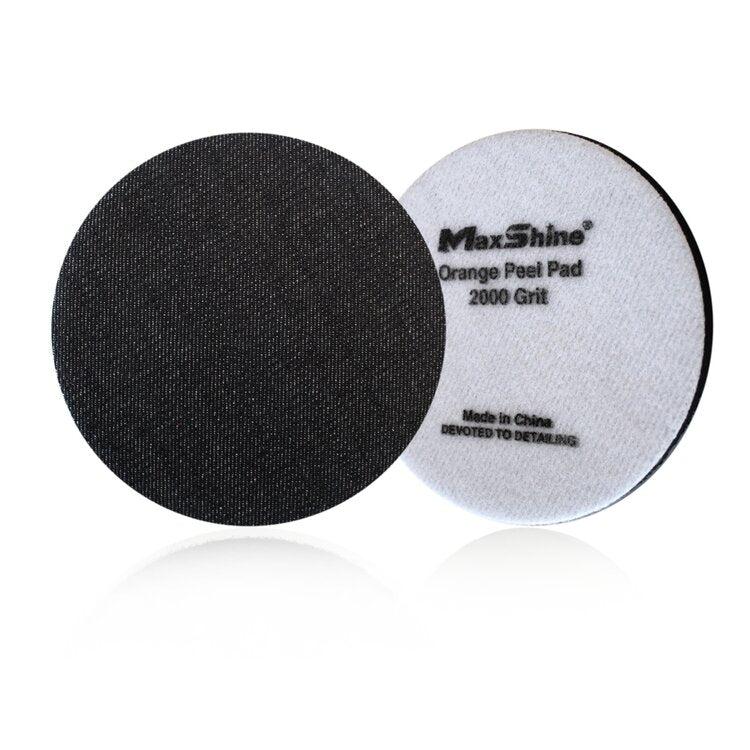 Maxshine 3&quot;/5&quot; Orange Peel Pad 2000 Grit Denim - 2pcs/pack-Polishing Pads-Maxshine-Detailing Shed