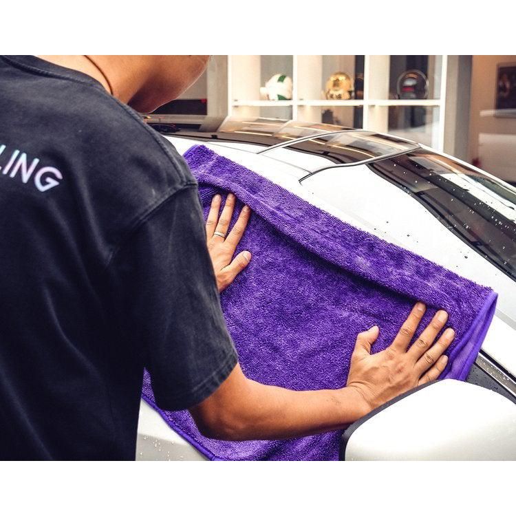 Maxshine Purple Twisted Loop Drying Towel 60cmx90cm-Maxshine-Detailing Shed