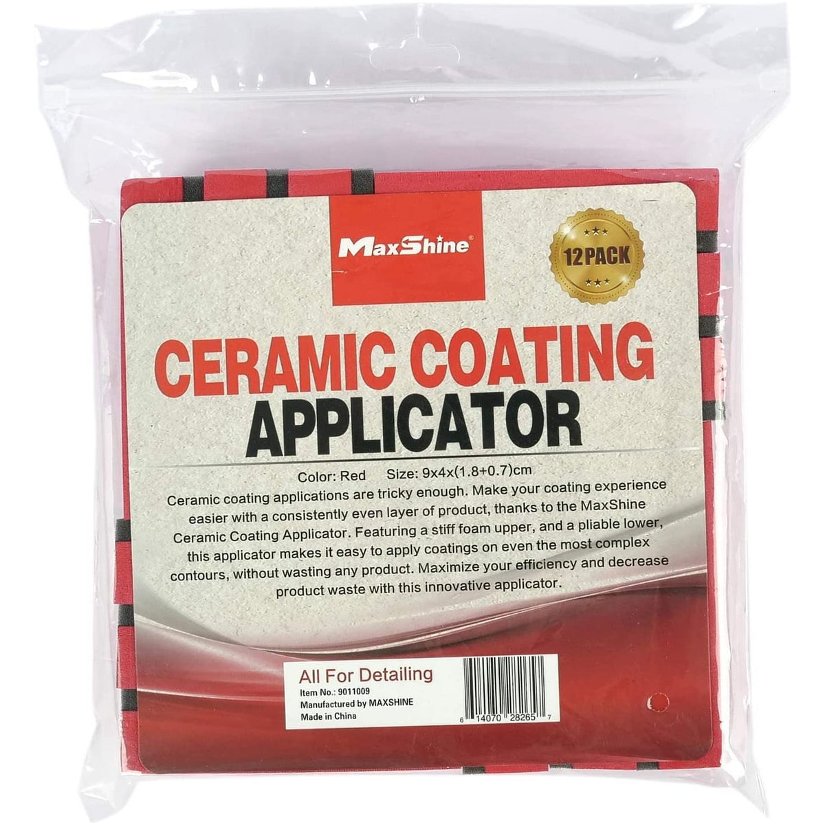 Maxshine Ceramic Coating Applicators-Coating Applicators-Maxshine-12x Applicators-Detailing Shed