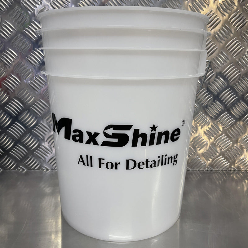 Maxshine Detailing Bucket Half Transparent 20L-Wash Buckets-Maxshine-20L-Detailing Shed