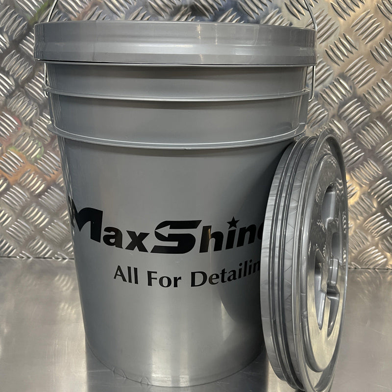 Maxshine Detailing Bucket + Gamma Seal Lid 20L-Wash Buckets-Maxshine-Bucket + Gamma Seal Lid-Detailing Shed