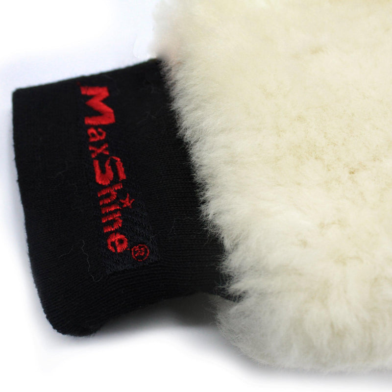 Maxshine Lambswool Wash Mitt – Premium-Wash Mitt-Maxshine-1x Sheepskin Wool Mitt-Detailing Shed