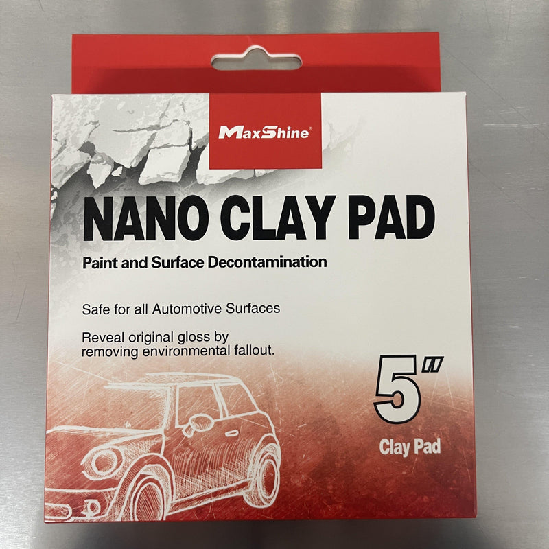 Maxshine Dual Action Clay Pad 5" Inch-Clay Pad-Maxshine-1x 5 Inch Nano Clay Pad-Detailing Shed