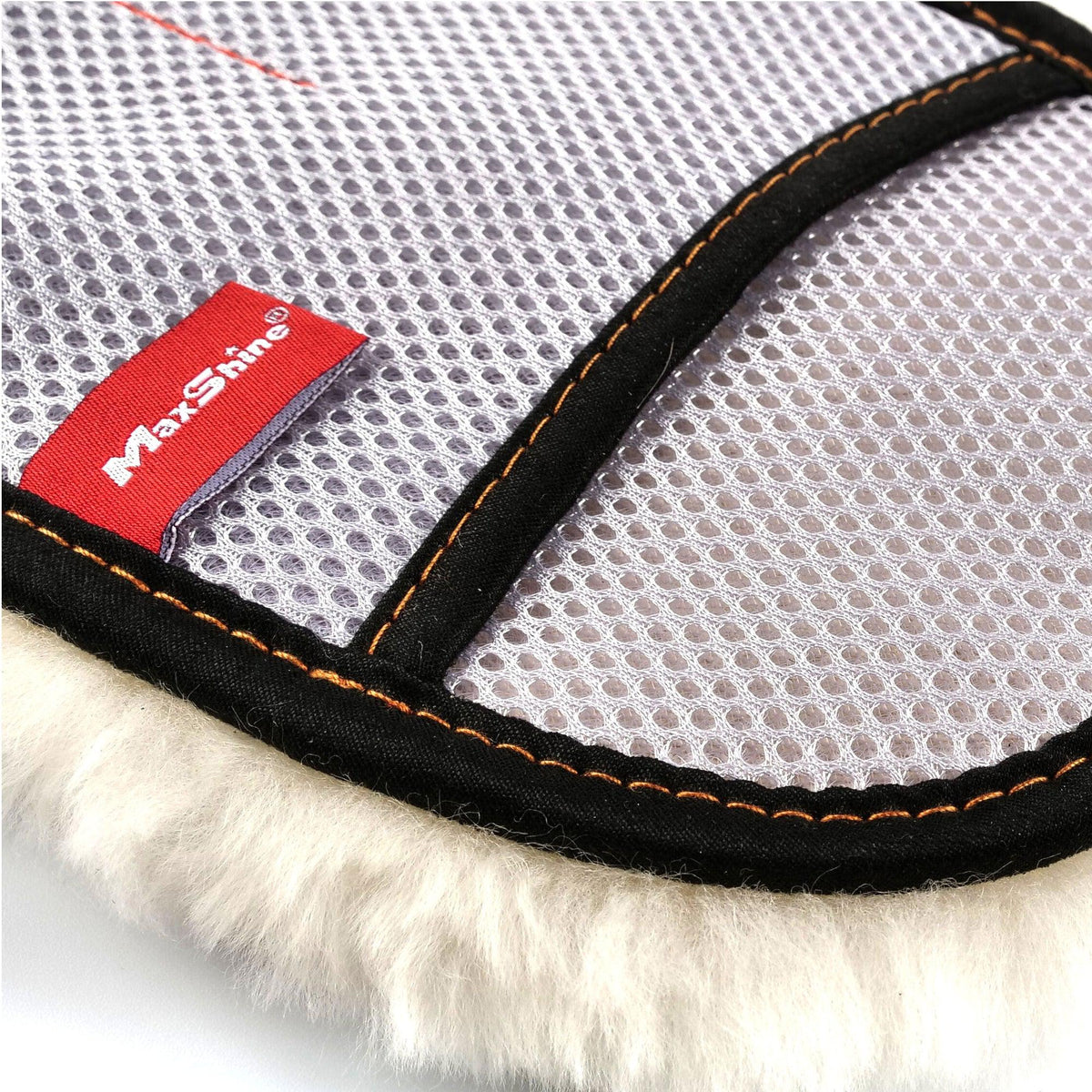 Maxshine Premium Sheepskin Wool Mitt (Short hair)-Wash Mitt-Maxshine-Sheepskin Wool Mitt (Short hair)-Detailing Shed