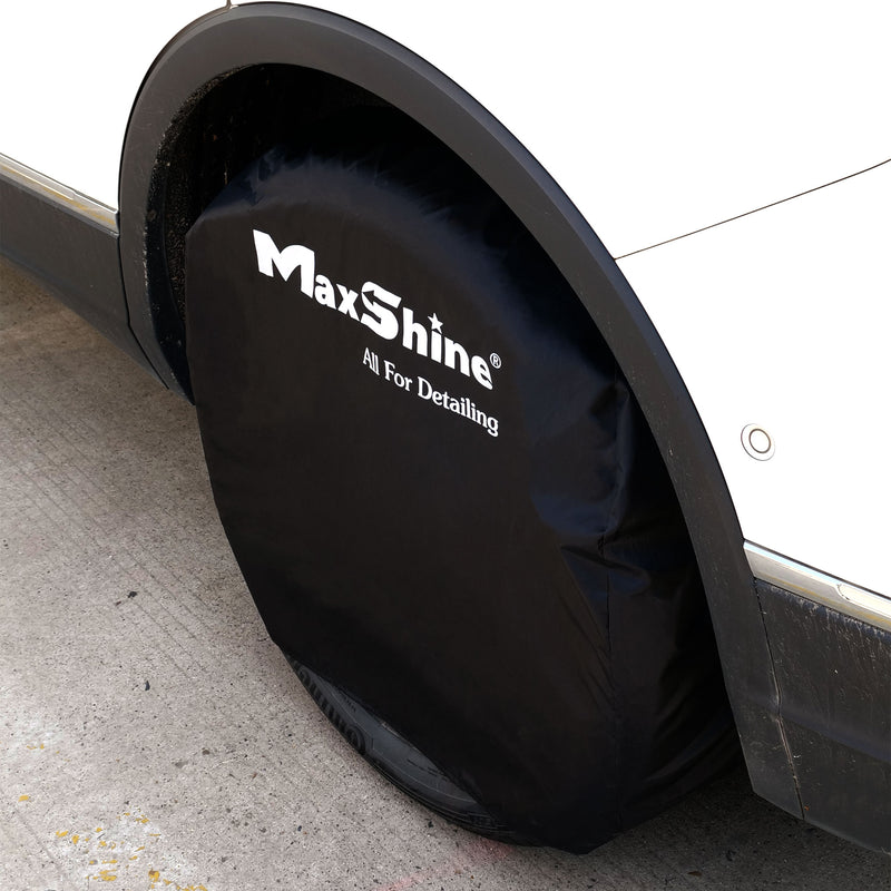 Maxshine Wheel Cover 4pcs/pack-Wheel Brush-Maxshine-4pcs/pack Black Covers-Detailing Shed