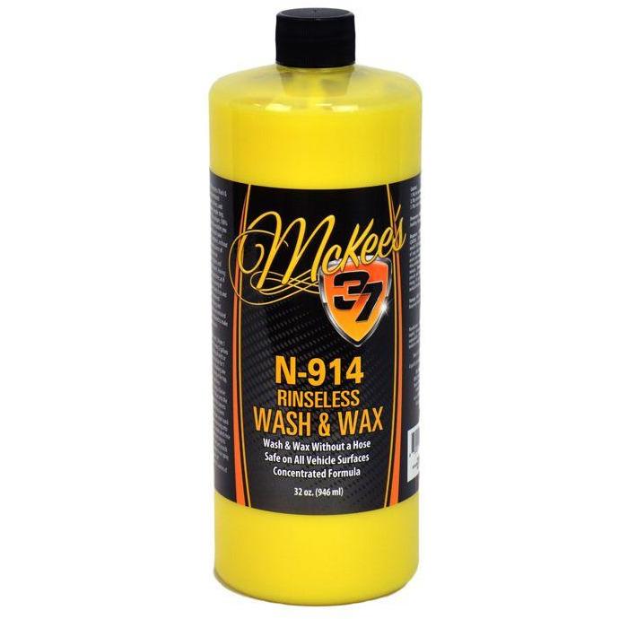 McKee’s 37 N-914 Rinseless Wash &amp; Wax 946ml/3.8L-Rinseless Wash-McKee&#39;s-946ml-Detailing Shed