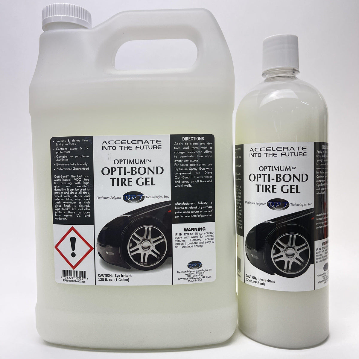 Optimum Opti-Bond Tire Gel (946ml/3.8L)-Tyre Protection-Optimum-Detailing Shed